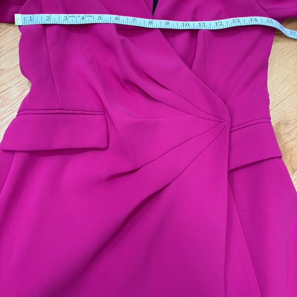 Zara Pink Draped Blazer Dress - Picture 13 of 14